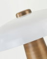 Lush brass table lamp