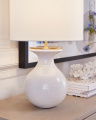 Albie Small Desk Lamp New White