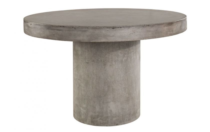 Regent Dining Table Concrete Ø 120