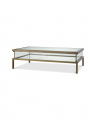 Harvey Coffee Table brushed brass