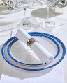 Bleu Jardin assiett