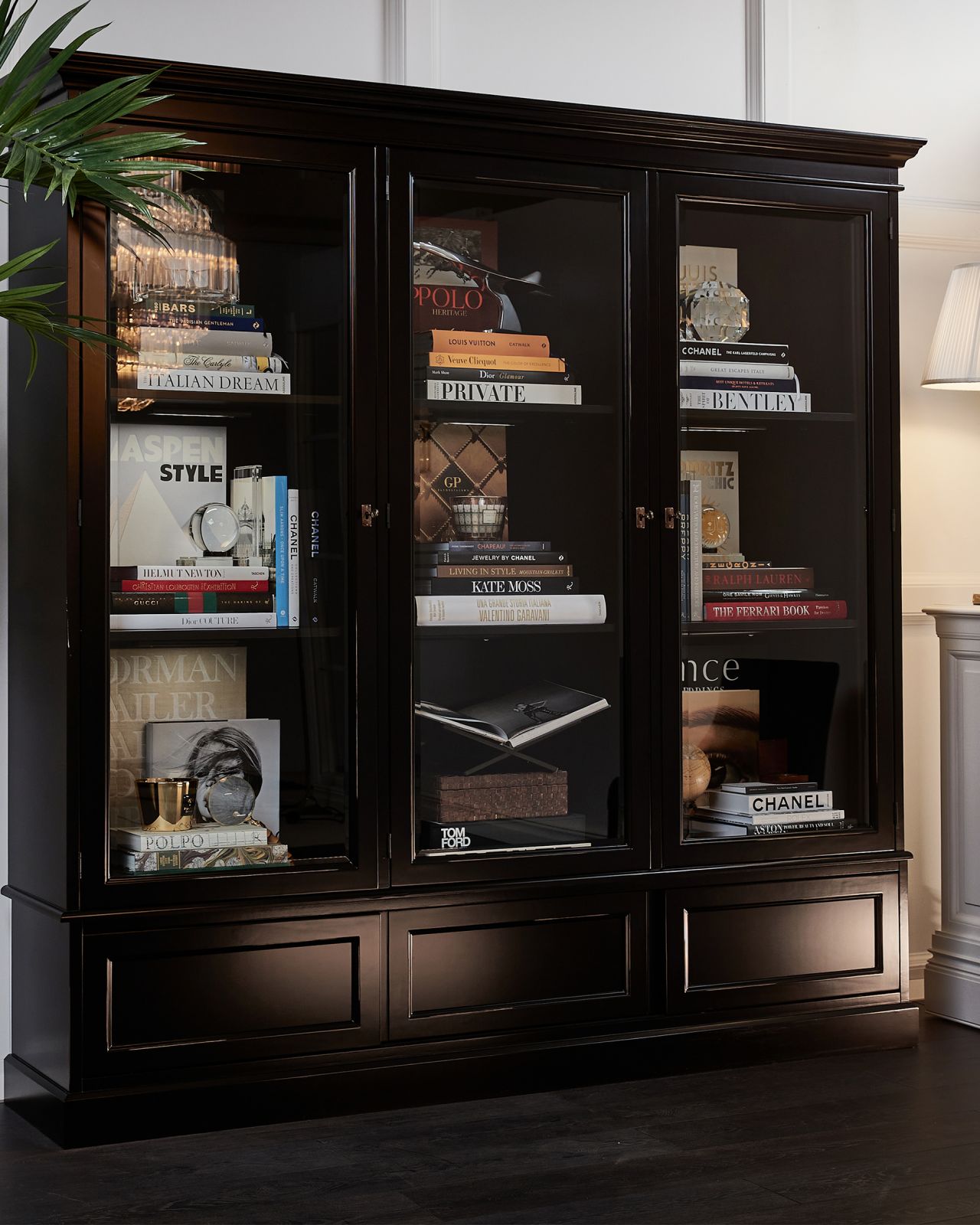 Nobleman Vitrinenschrank Modern Black