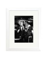 Johnny Hallyday and Sammy Davis Jr. White / Small
