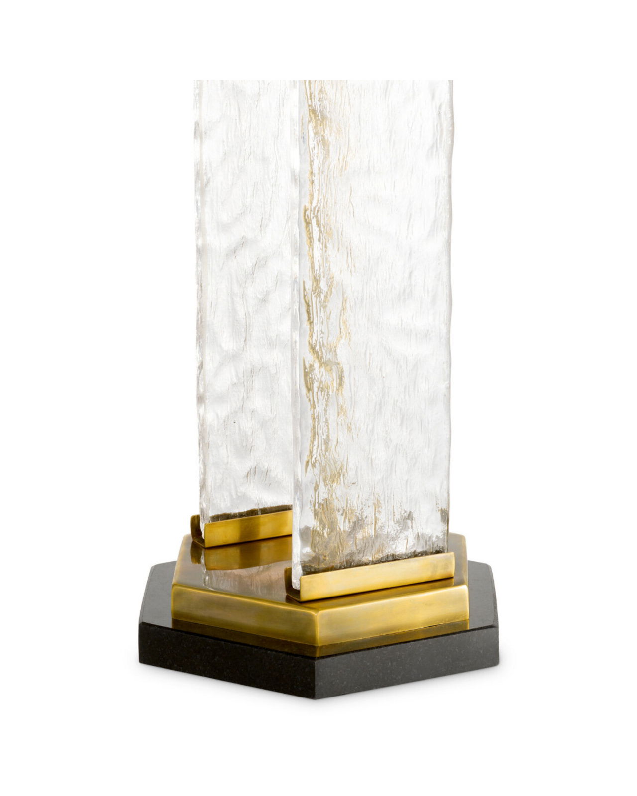 Harmonis tafellamp antiek messing