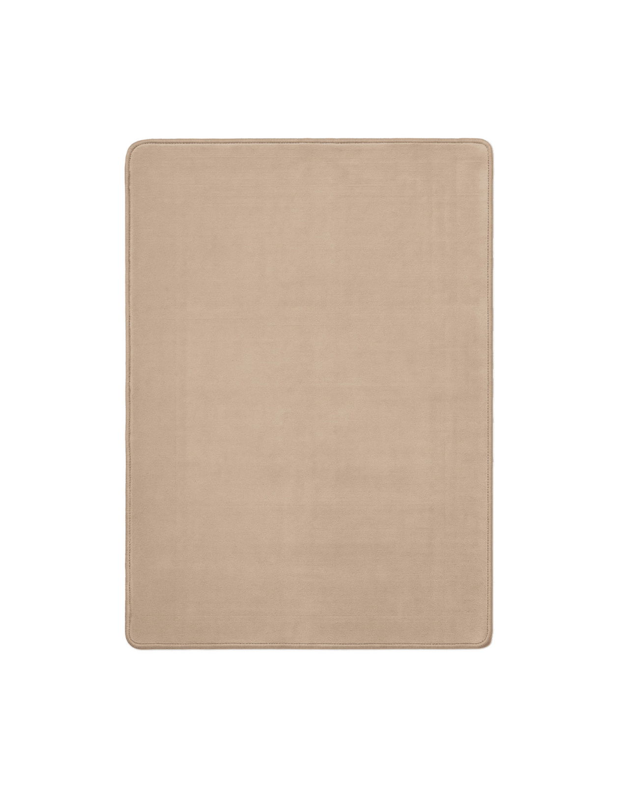 Lobby rug with edging beige