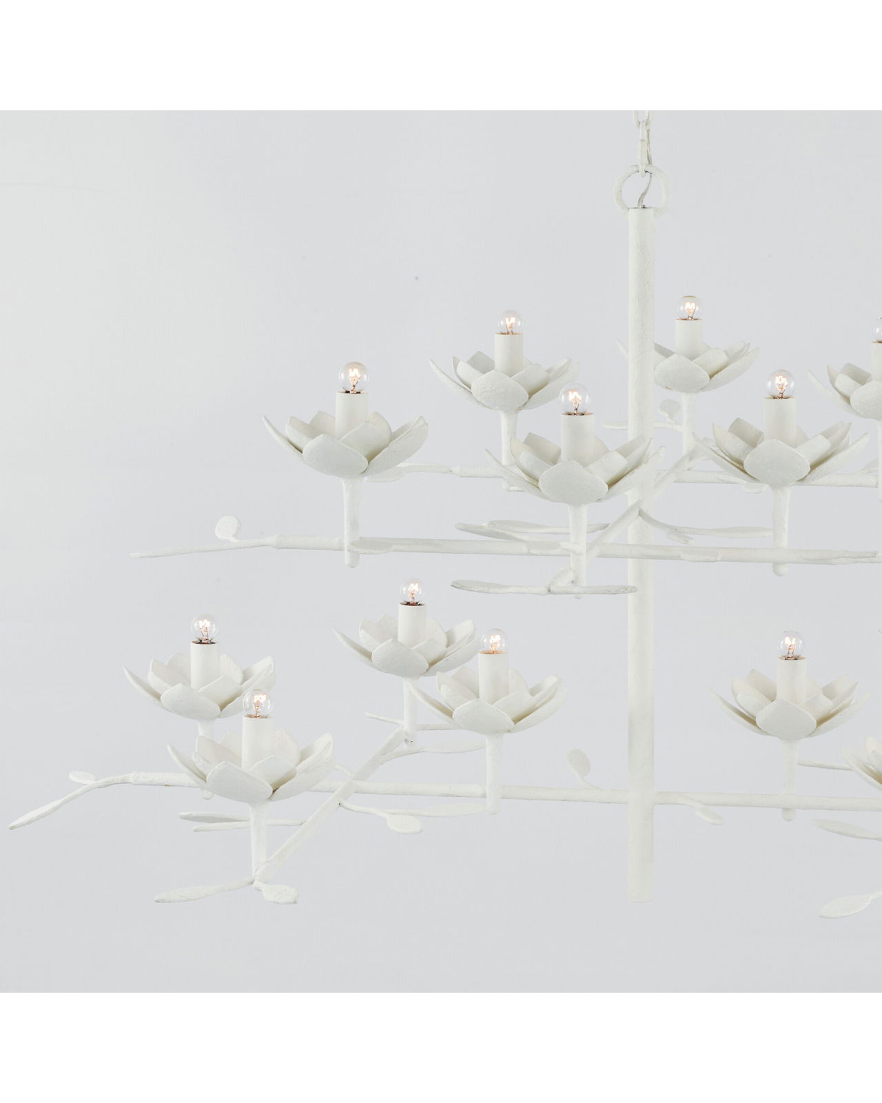 Clementine 53" takkrona vit