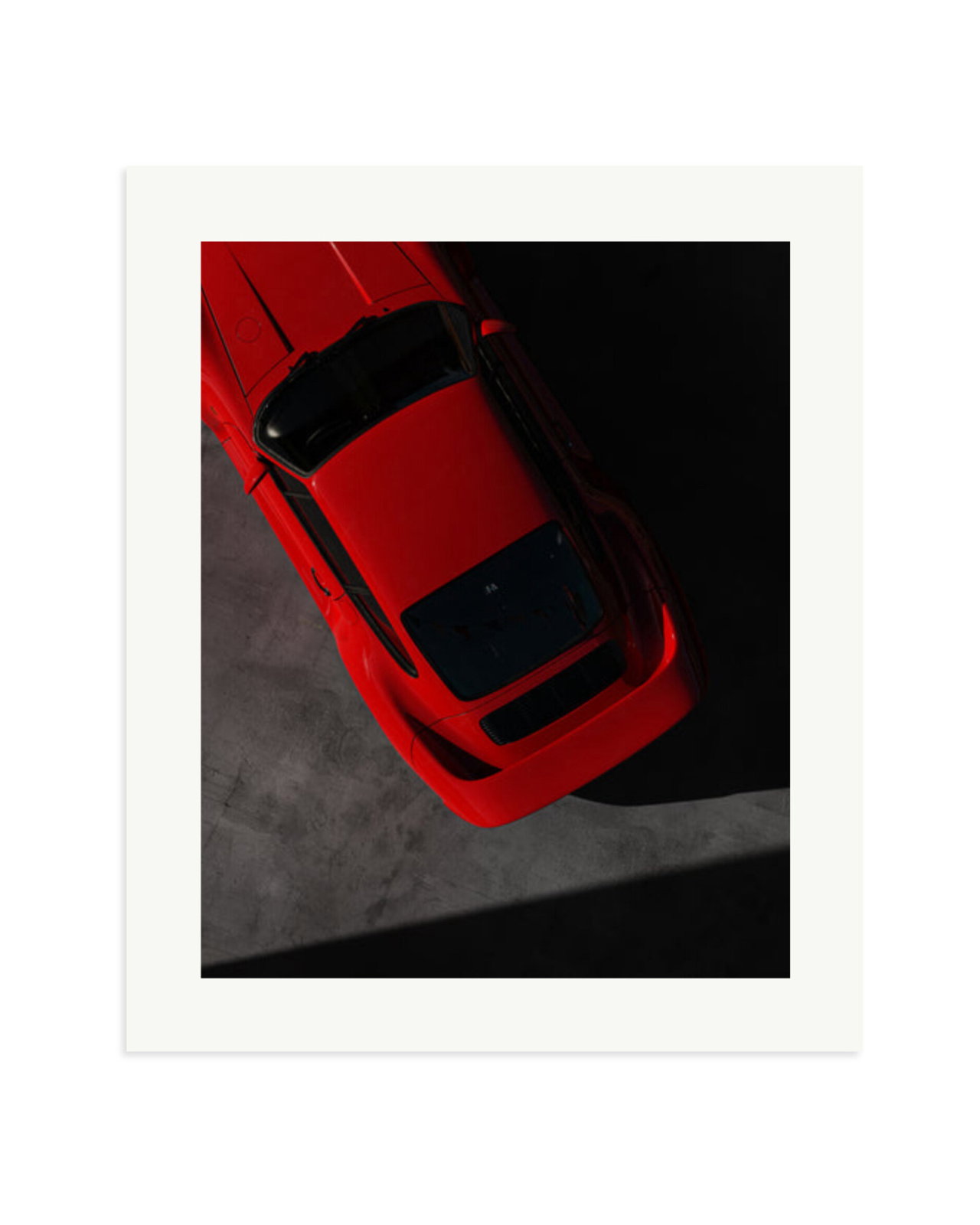 Porsche 959 Birdseye Print Only / Large