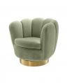 Mirage Swivel armchair pistache green