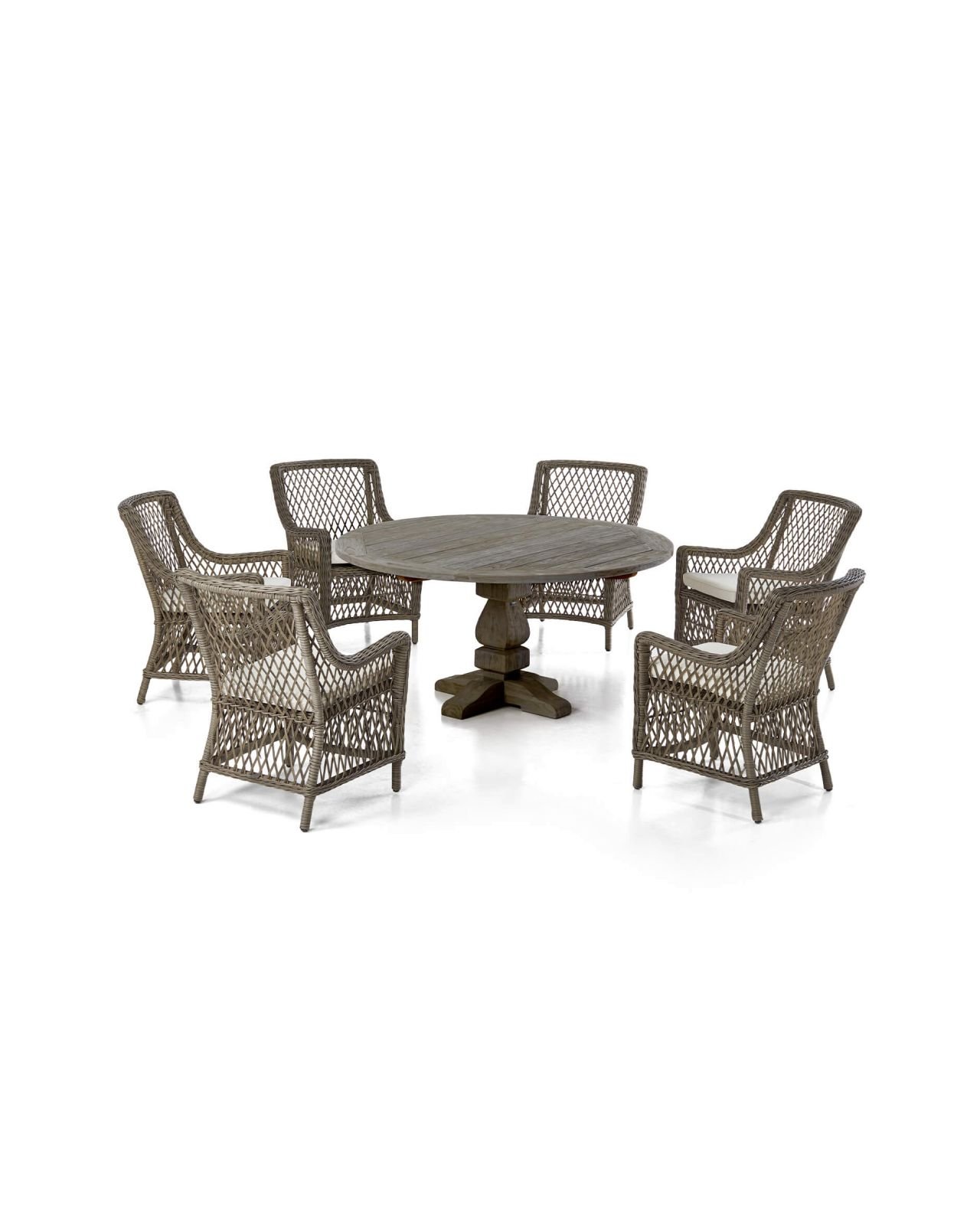 Marbella Armchair With French Dining Table