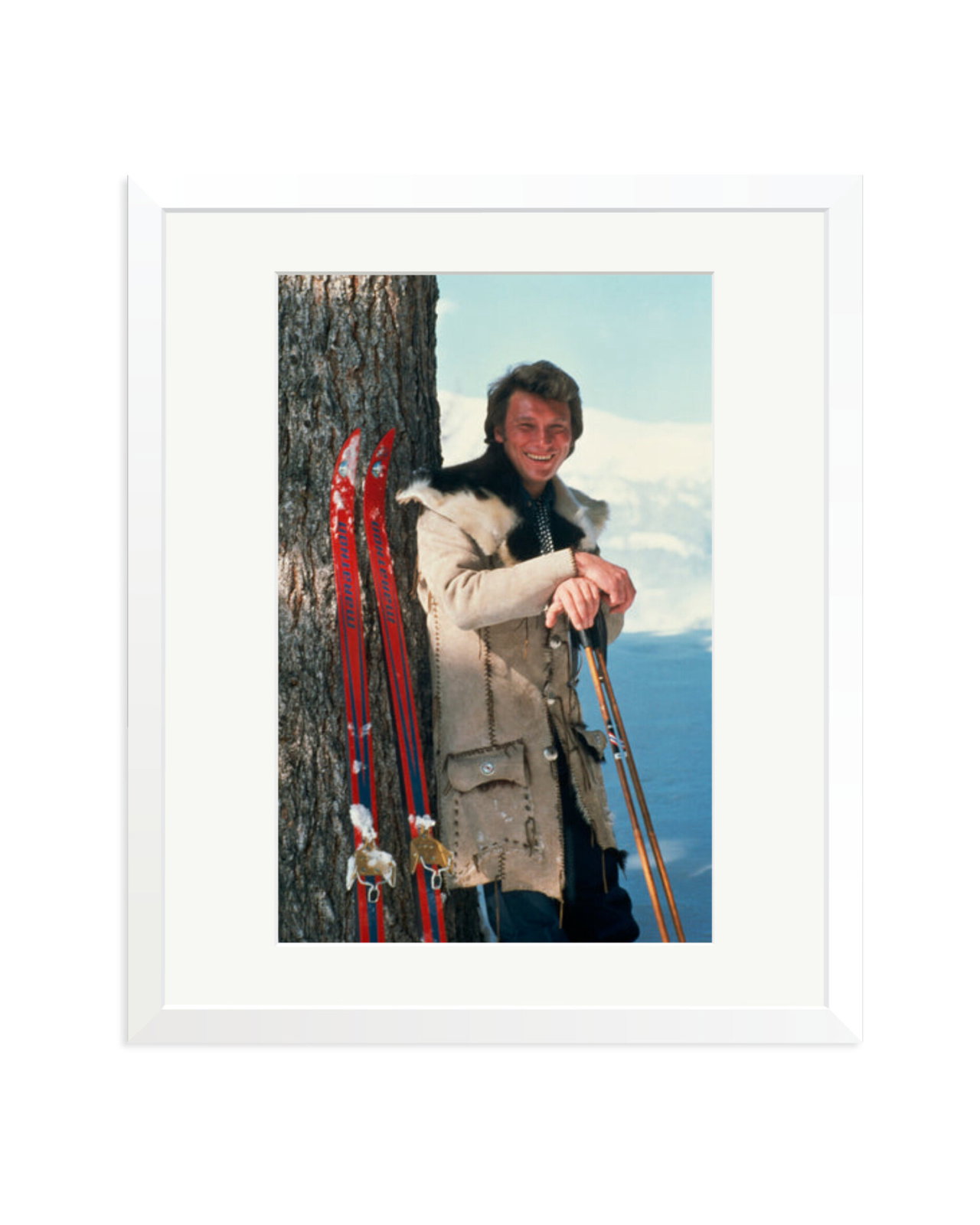 Johnny Hallyday Winter Sport White / Large