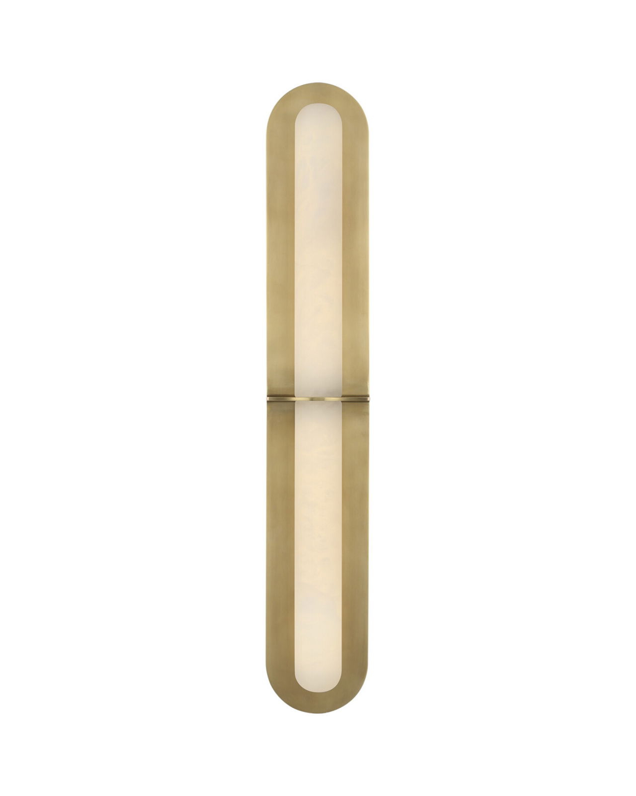 Fosse 28" Linear Tube Sconce Antique Brass
