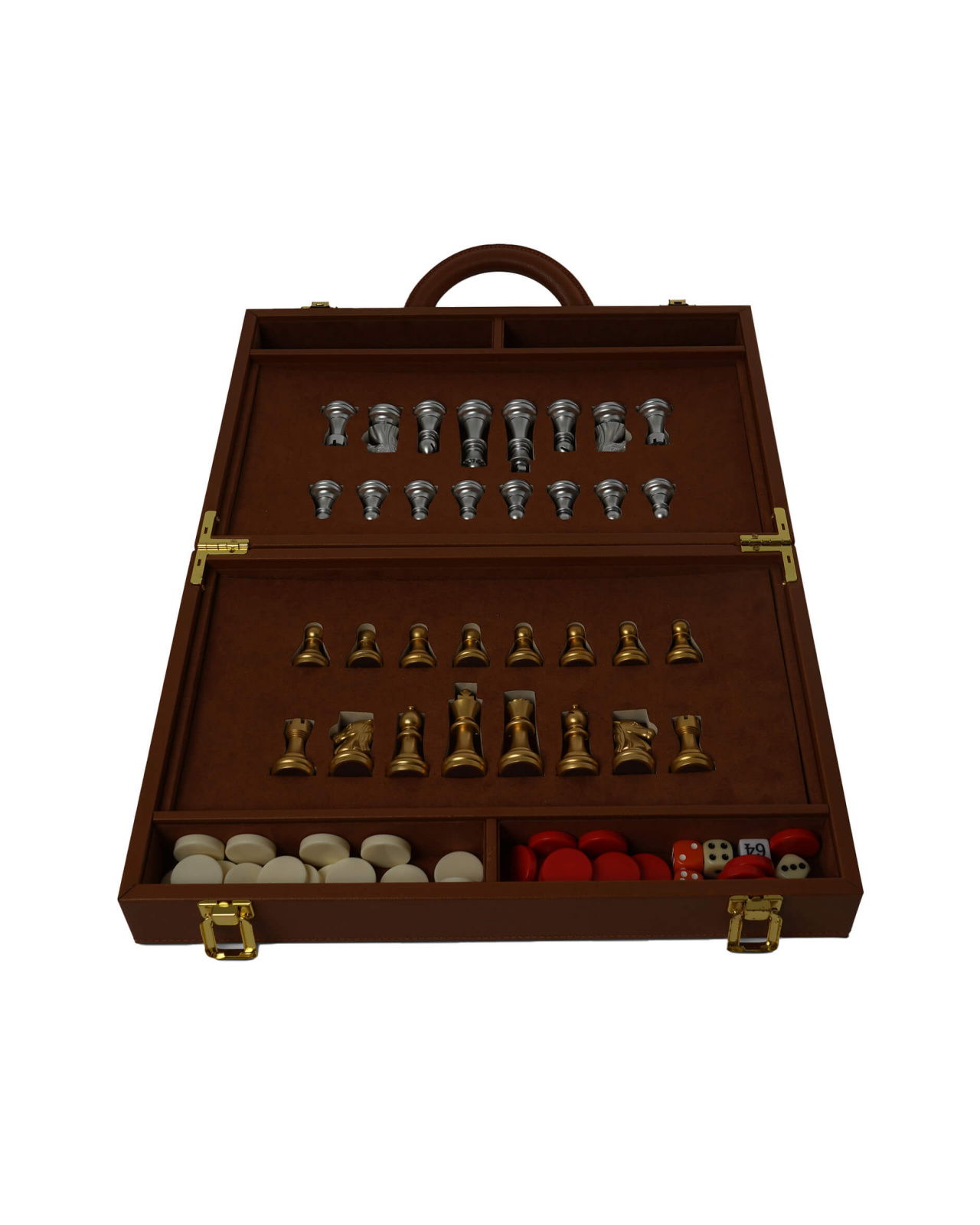 Schack & Backgammon Board Game