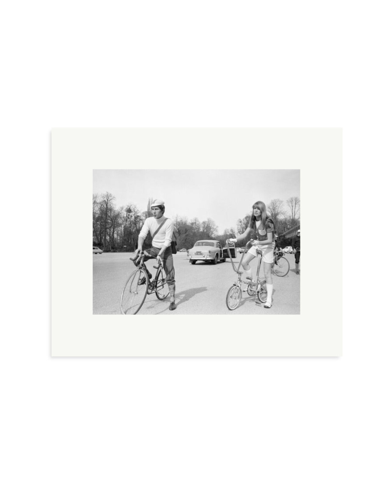 Jacques Dutronc and Françoise Hardy Print Only / Small