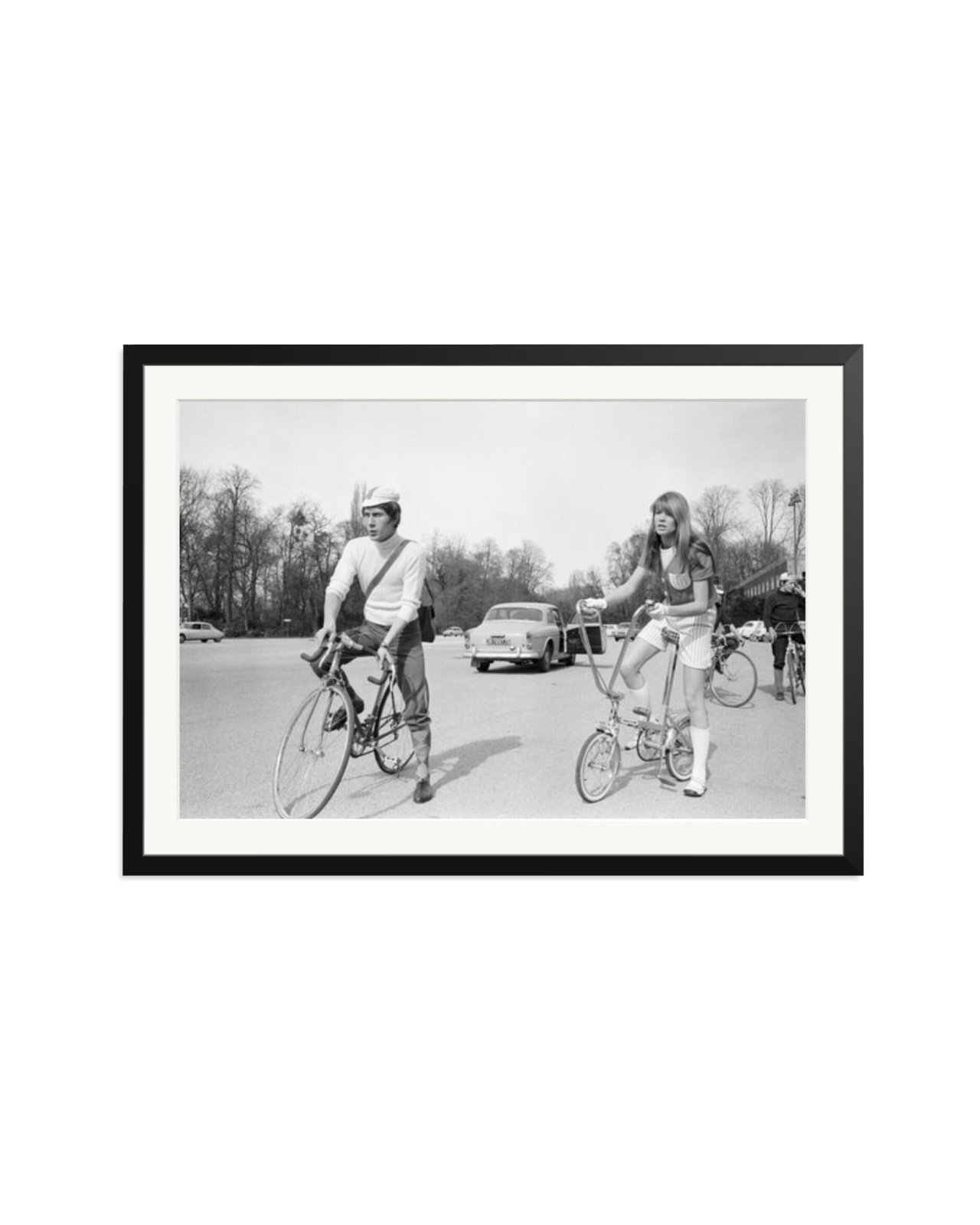 Jacques Dutronc and Françoise Hardy Black / XXL