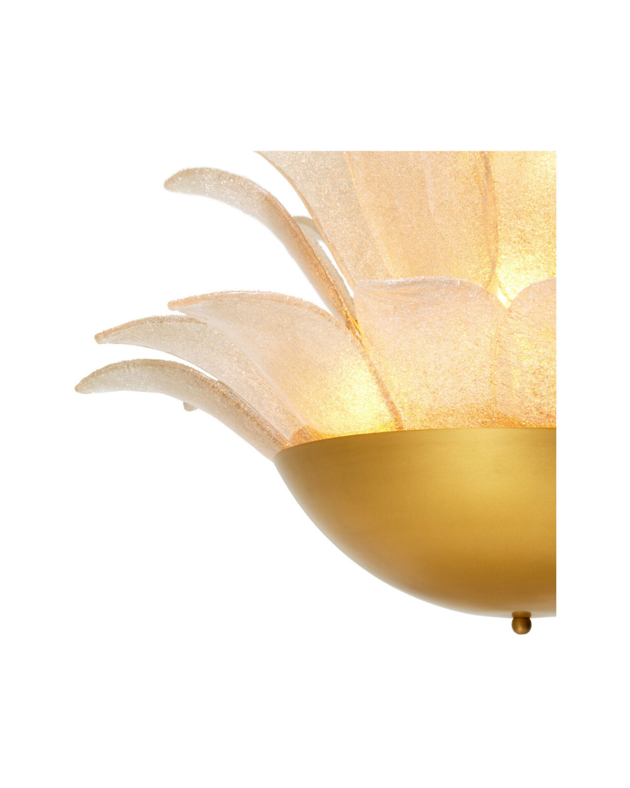 Melrose kroonluchter antiek messing