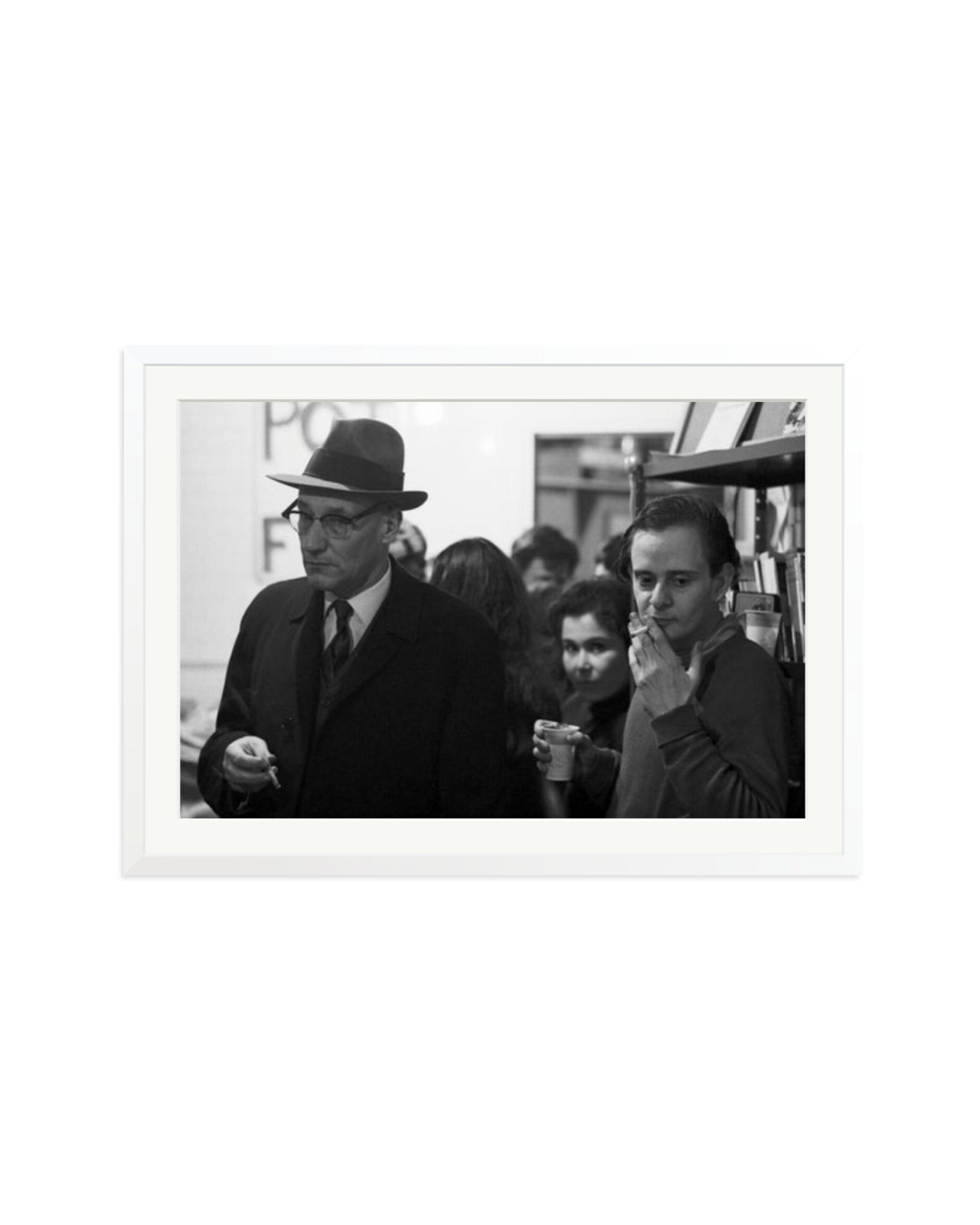 William S. Burroughs White / XXL