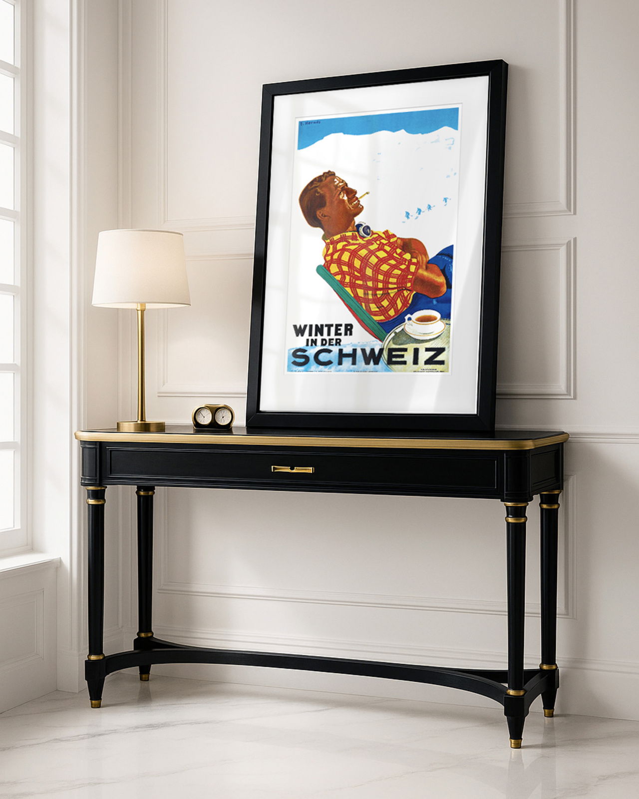 Winter in der Schweiz