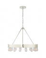 Roark 30" Modular Ring Chandelier Polished Nickel