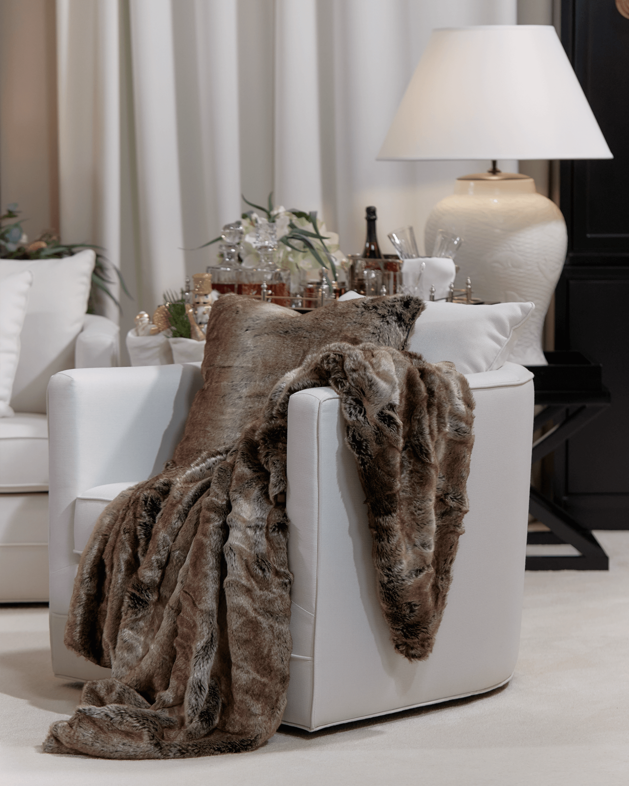 Monroe fåtölj sand