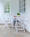 York Folding Chair, white