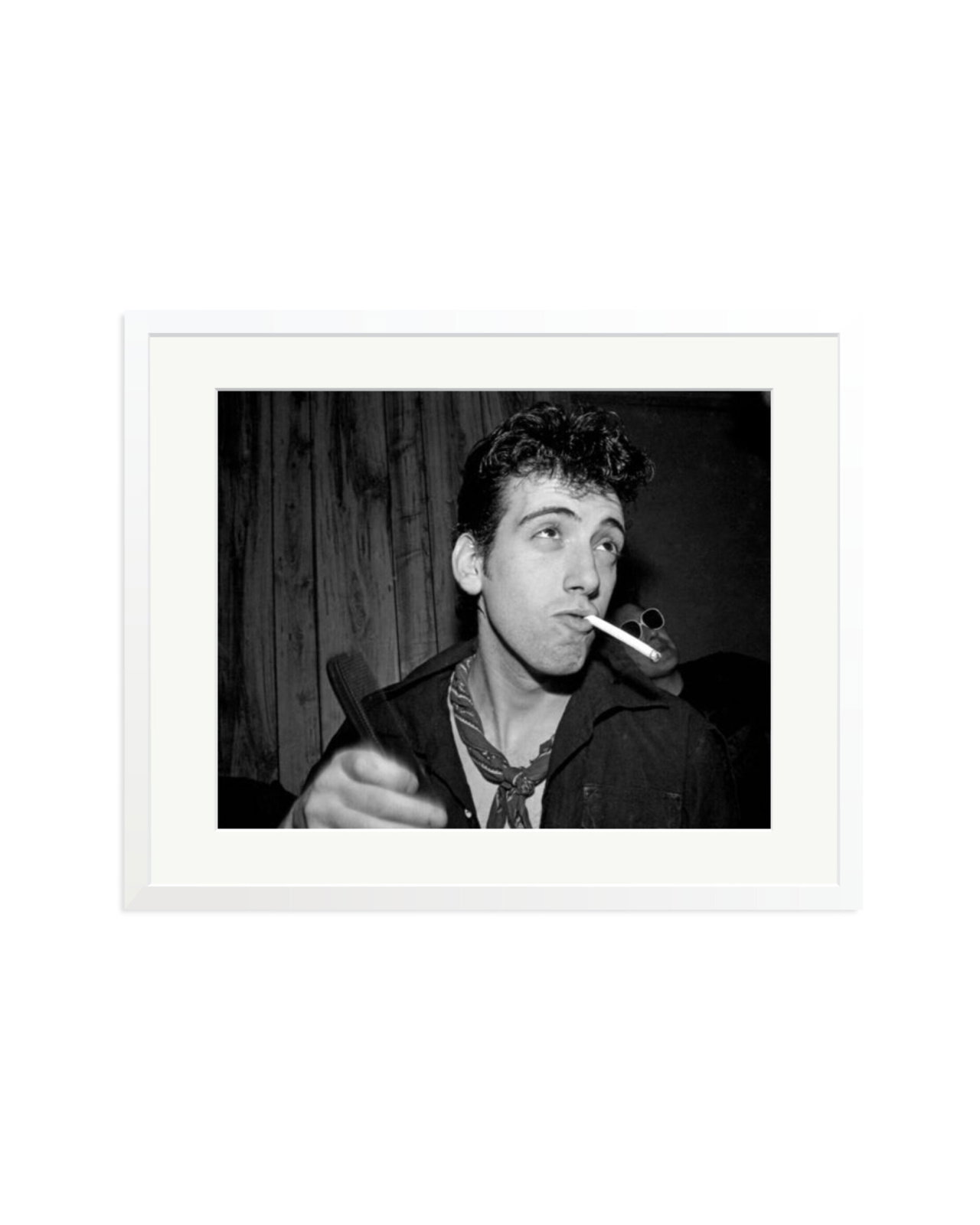 Mick Jones of The Clash Backstage 1979 White / XL