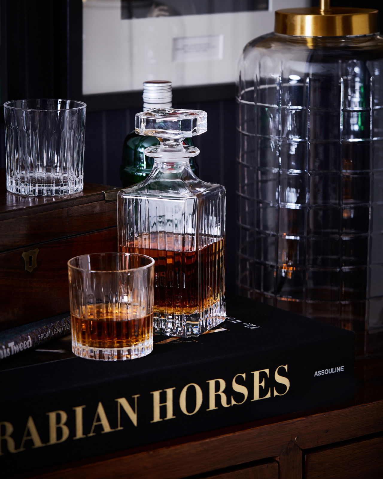 Manhattan dekanter kristall