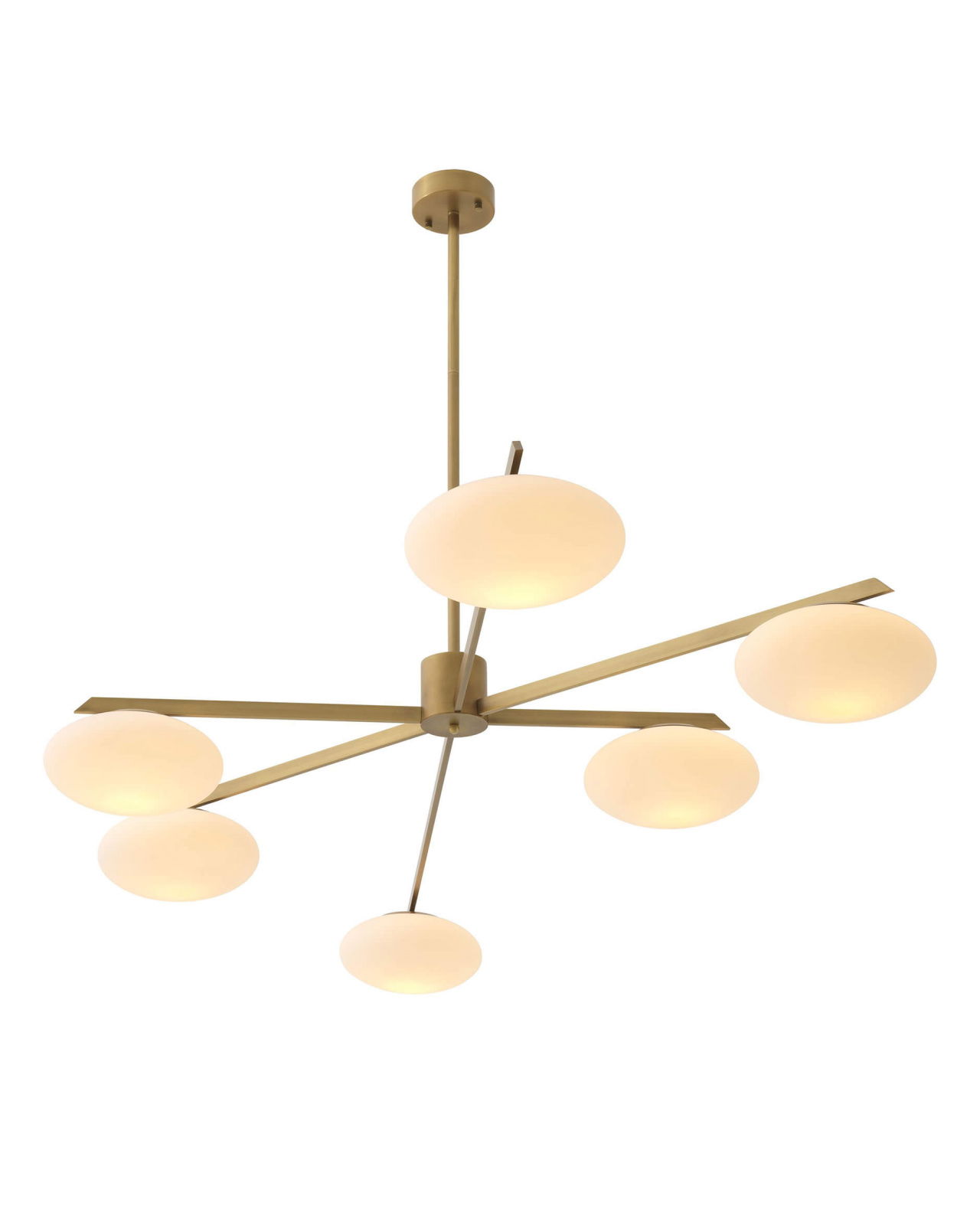 Evergreen takkrona antik mässing