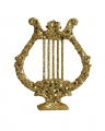 Cantrelle Lyre Ornament Gold