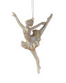 Ballerina Christmas Ornament Champagne