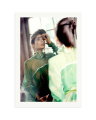 Bianca Jagger in Green Print Only / XXL