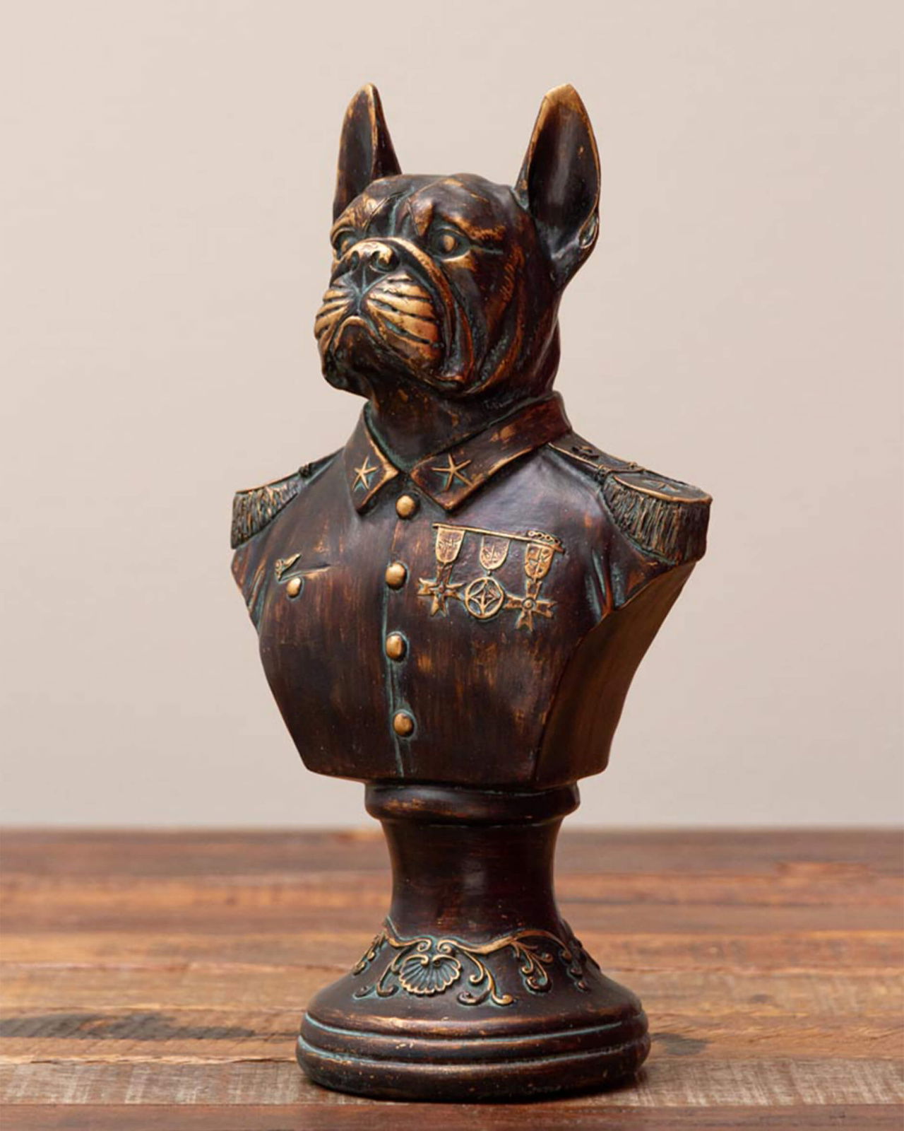 Sergeant Madog Sculpture Brown