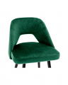 Avorio barstol roche green velvet