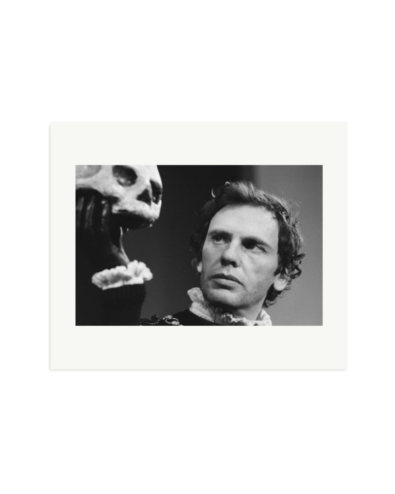 Trintignant Plays Hamlet Print Only / Large