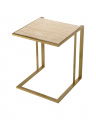 Cocktail Side Table Brass