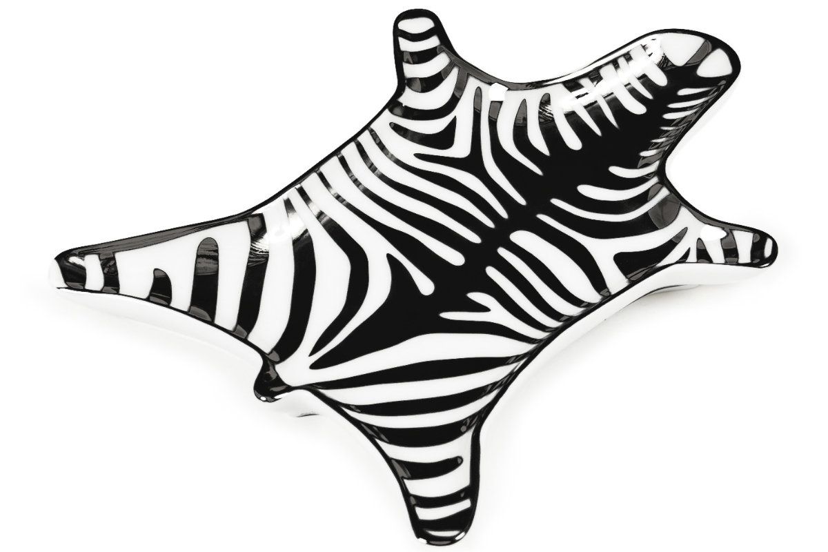 Zebra fat svart
