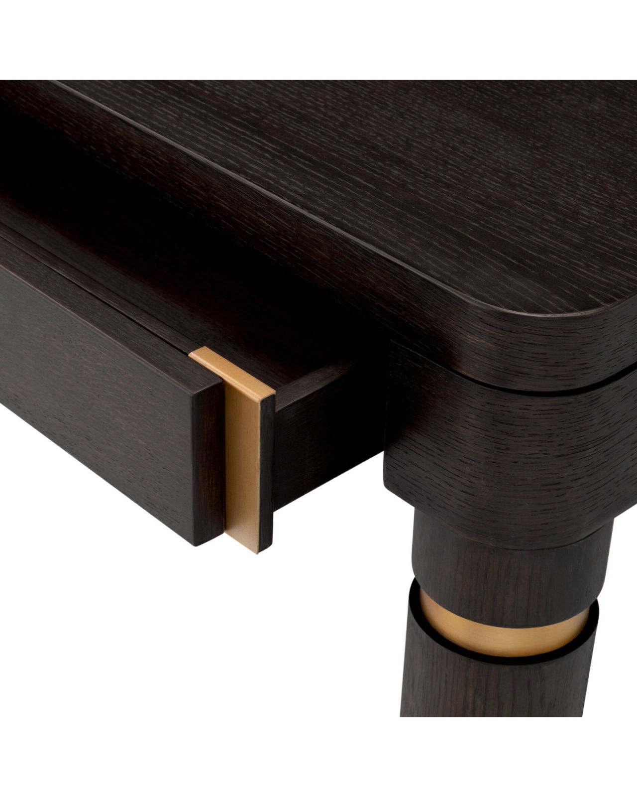 Carmel schreibtisch mocha eiche furnier