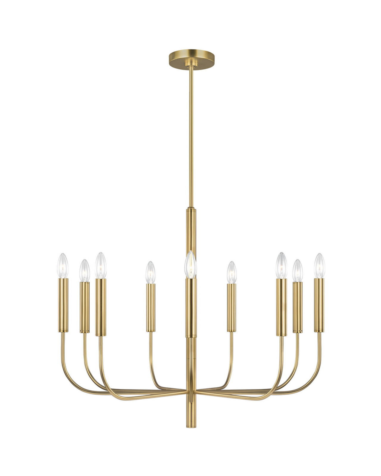 Brianna Medium Chandelier Brass