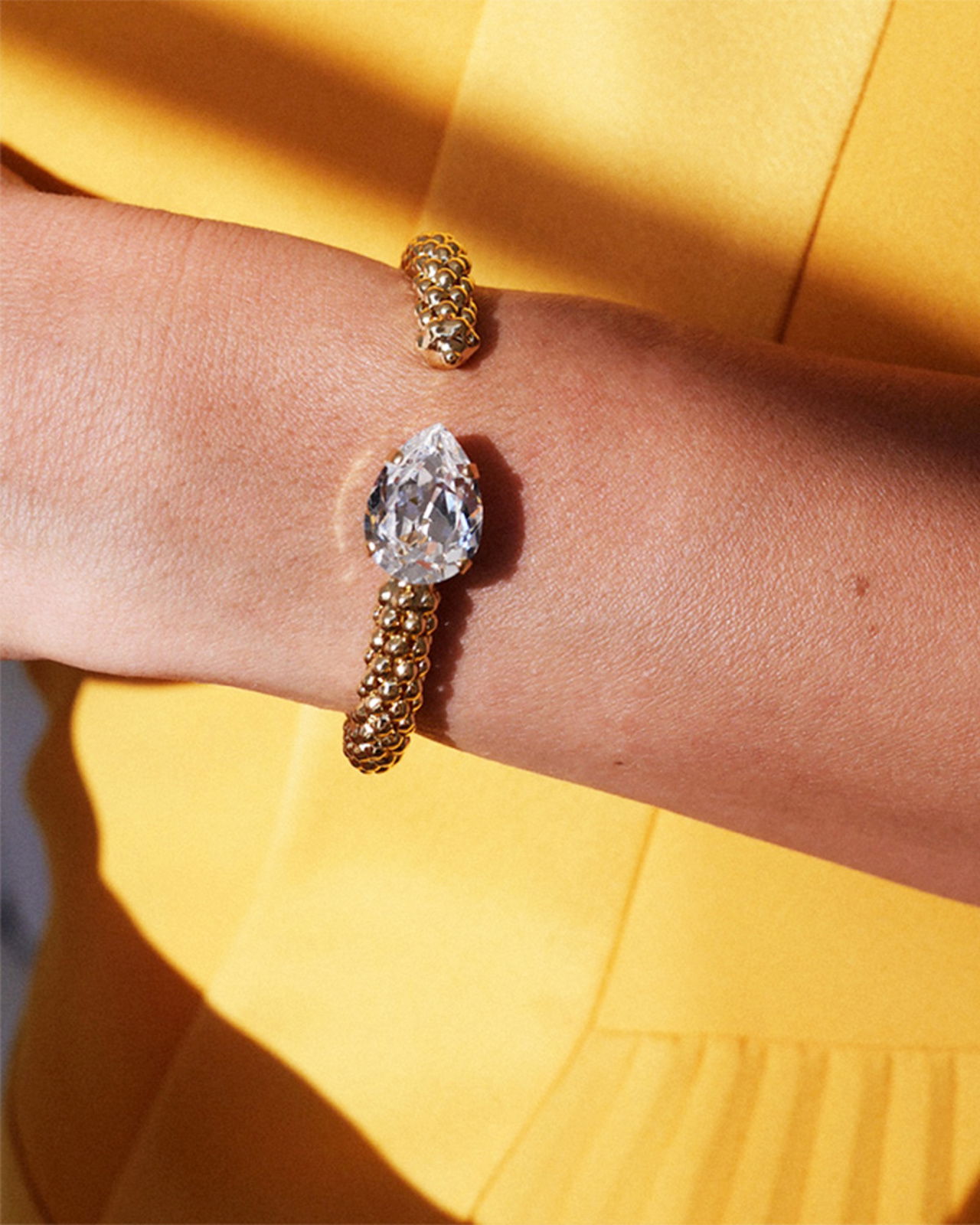 Classic Rope armband crystal