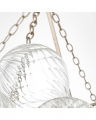 Talia 56" Chandelier Burnished Silver Leaf