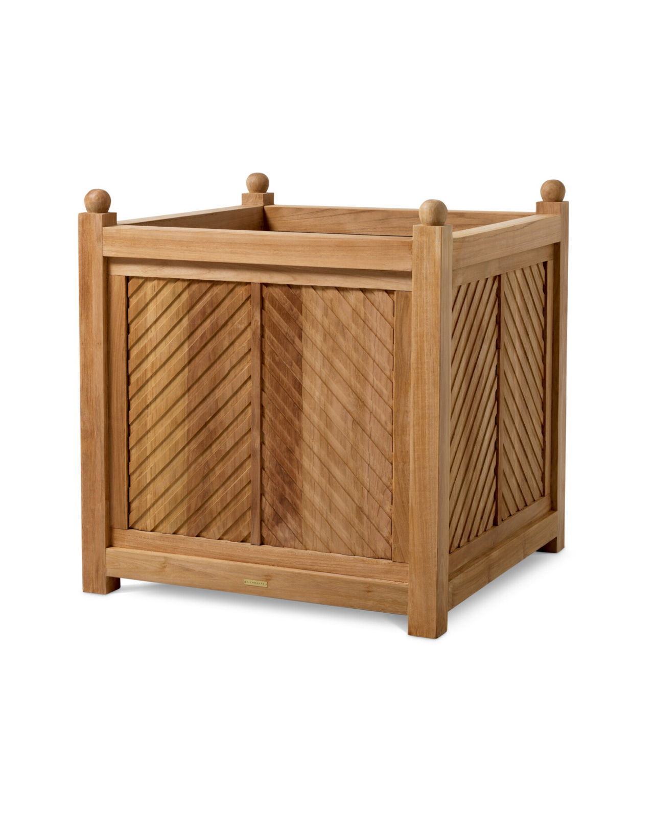 Stanmore plantenbak naturel teakhout