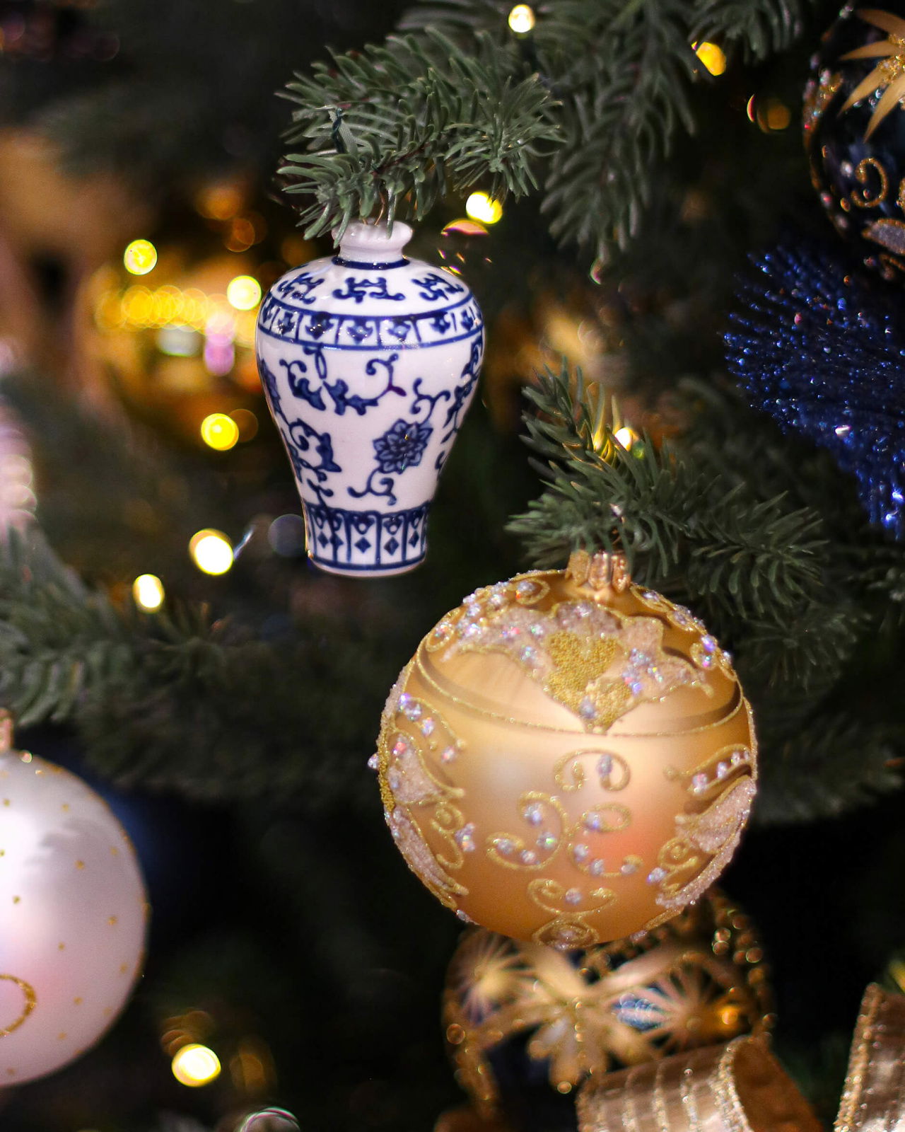 Versailles urna dekoration 4-pack