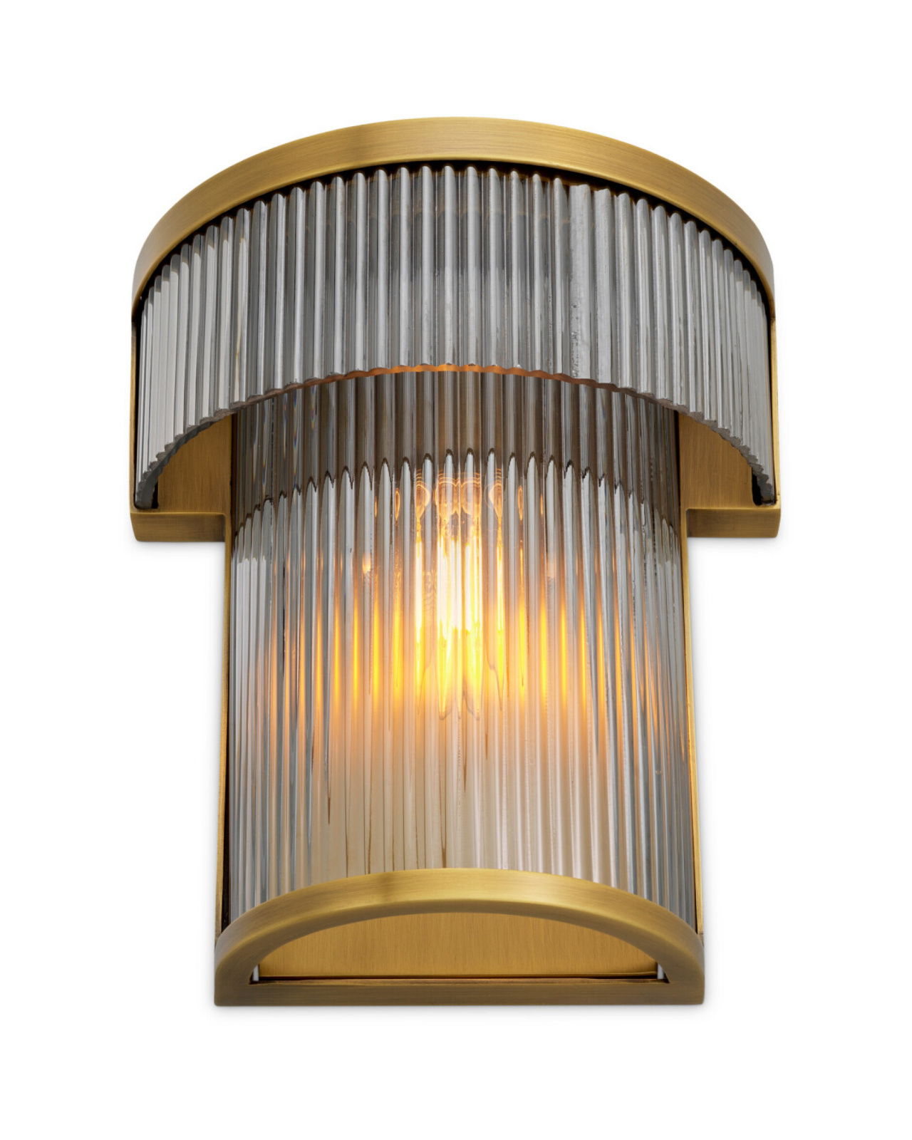 Andromeda wandlamp antiek messing