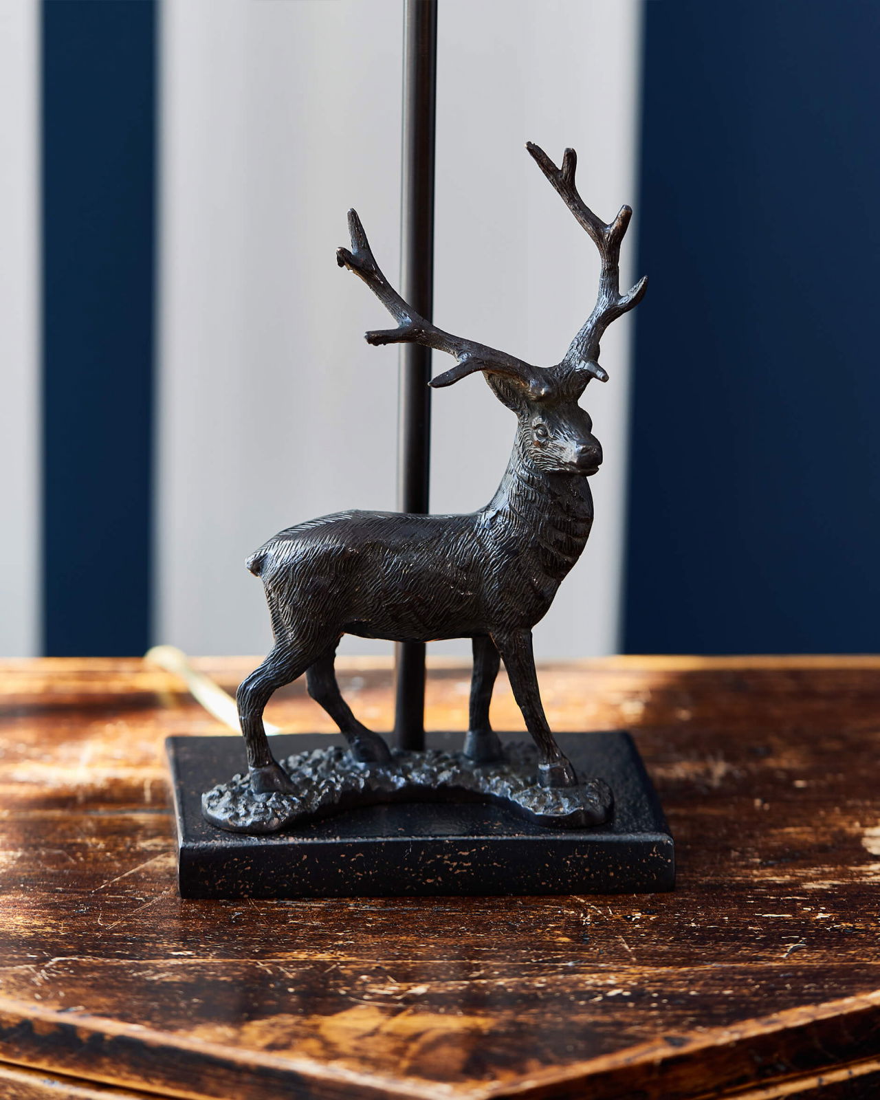 Reindeer Table Lamp Brown