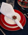 Natalia Poinsettia Napkin Ring