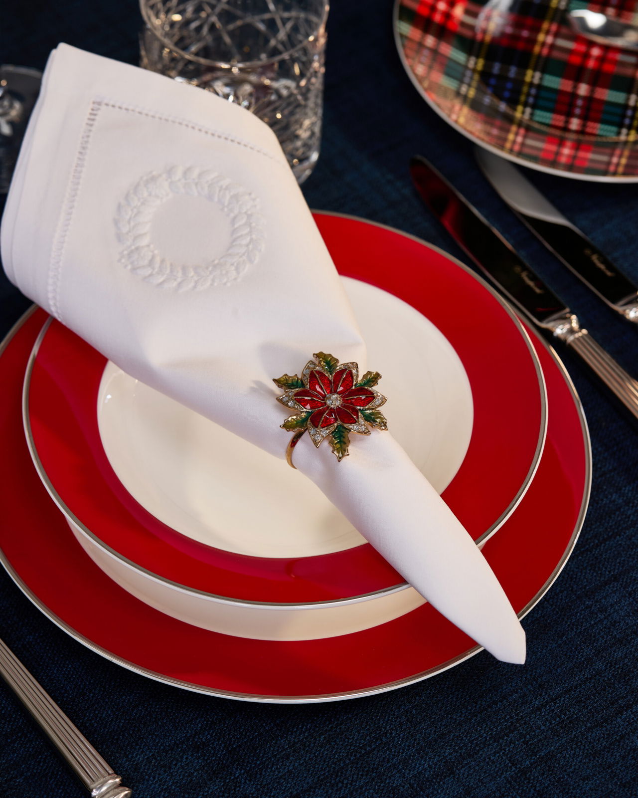 Natalia julstjärna servettring