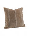 Serena cushion cover stripe chestnut