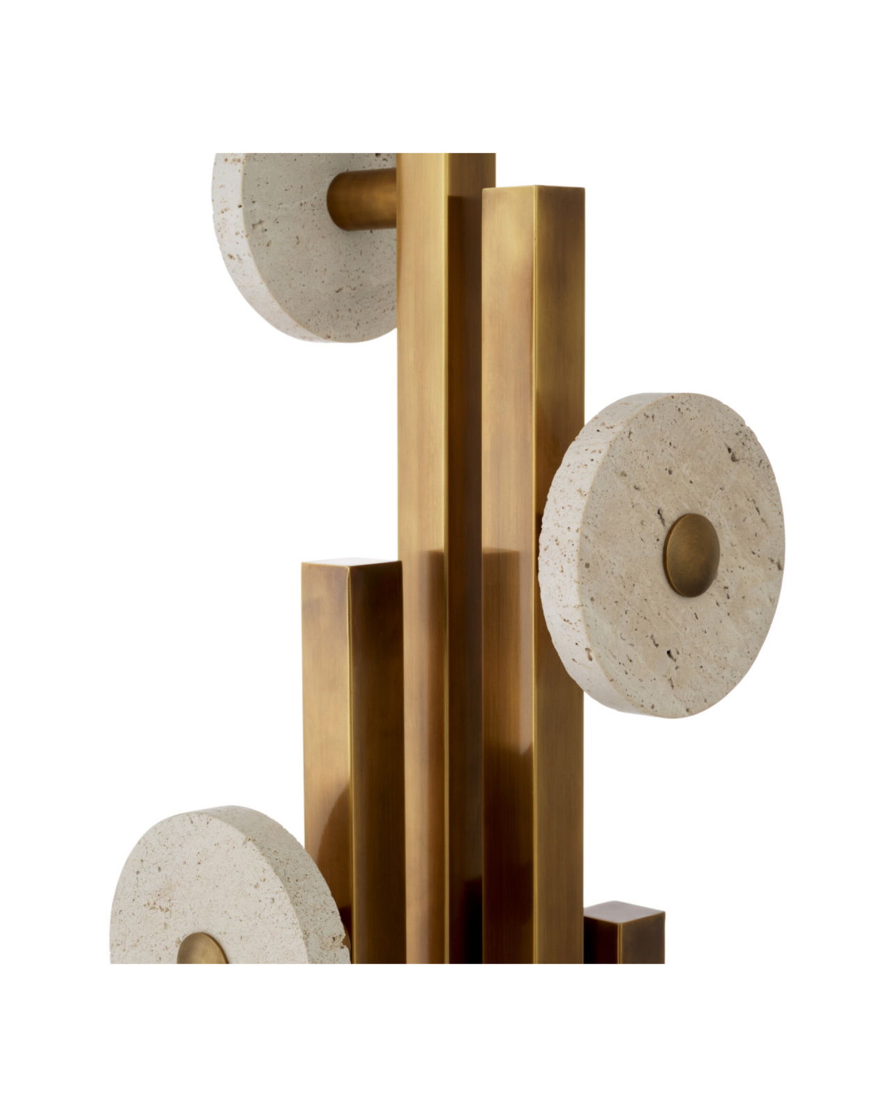 Amadora Coatrack Vintage Brass