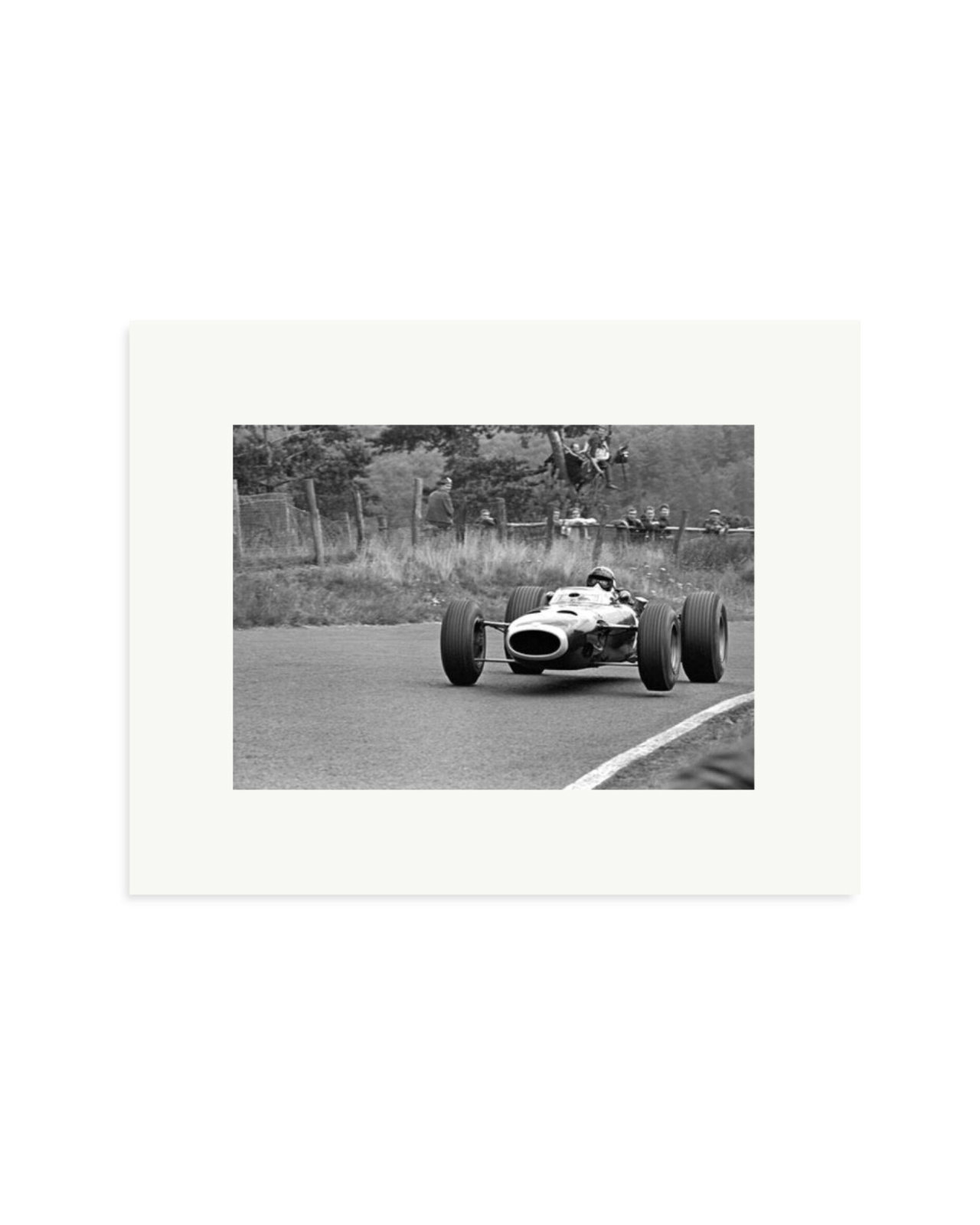 Graham Hill Racing Print Only / Small