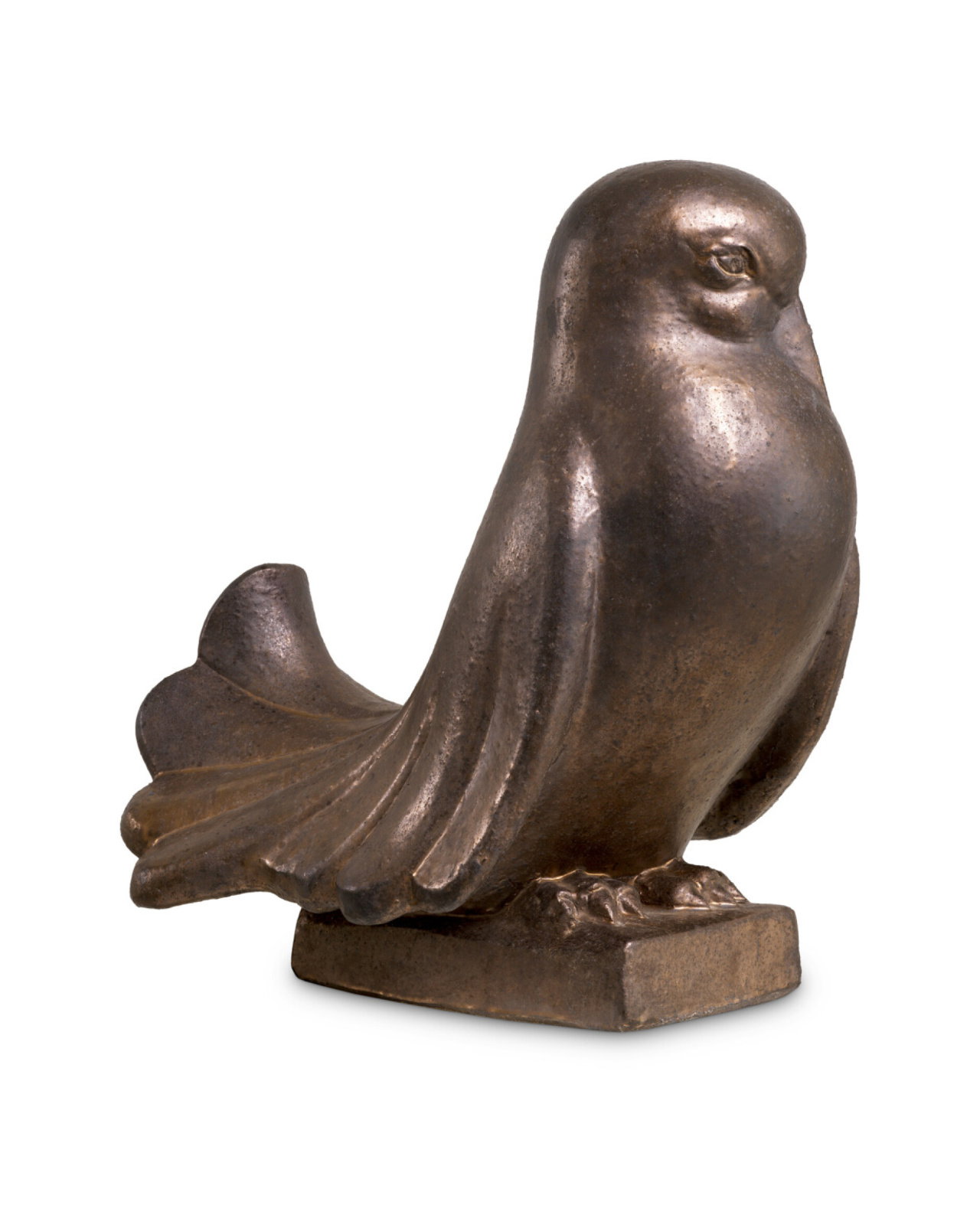 Bird Dove bird bronze