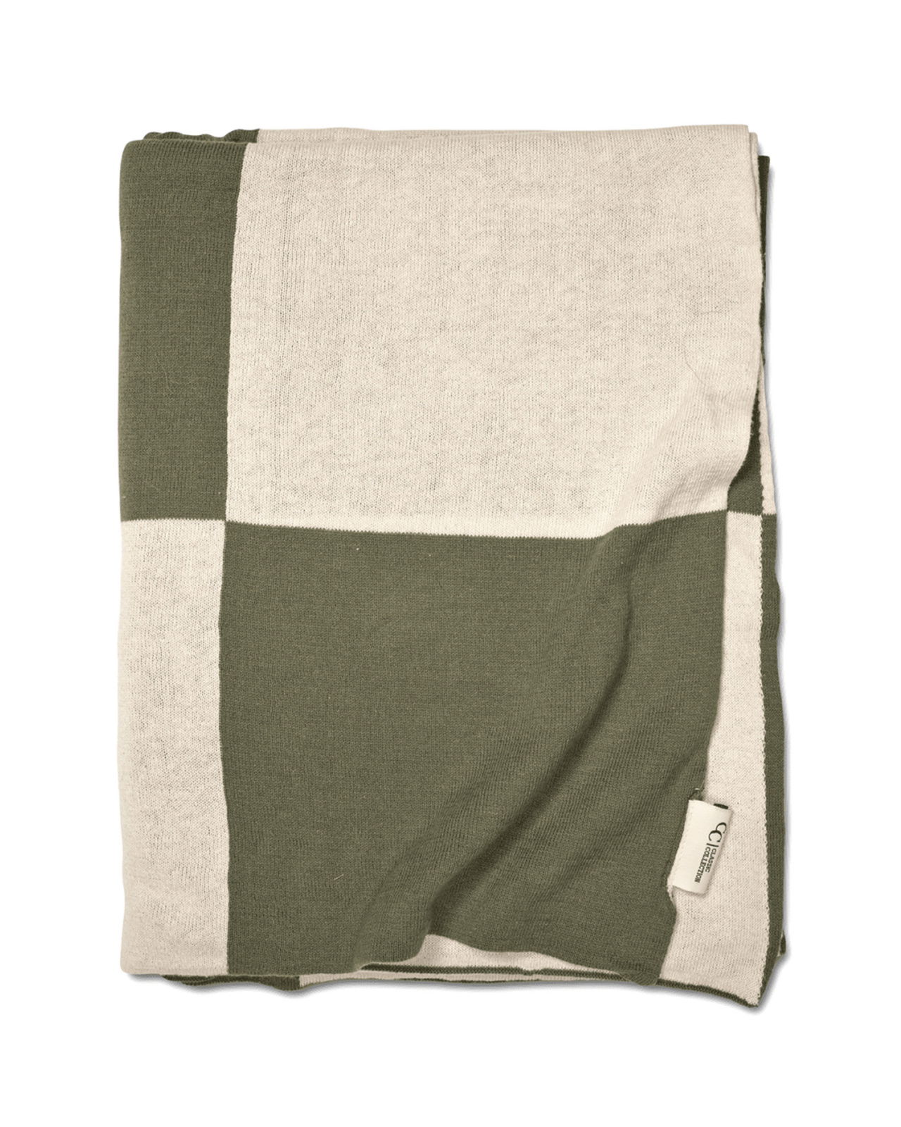 Square Throw Green